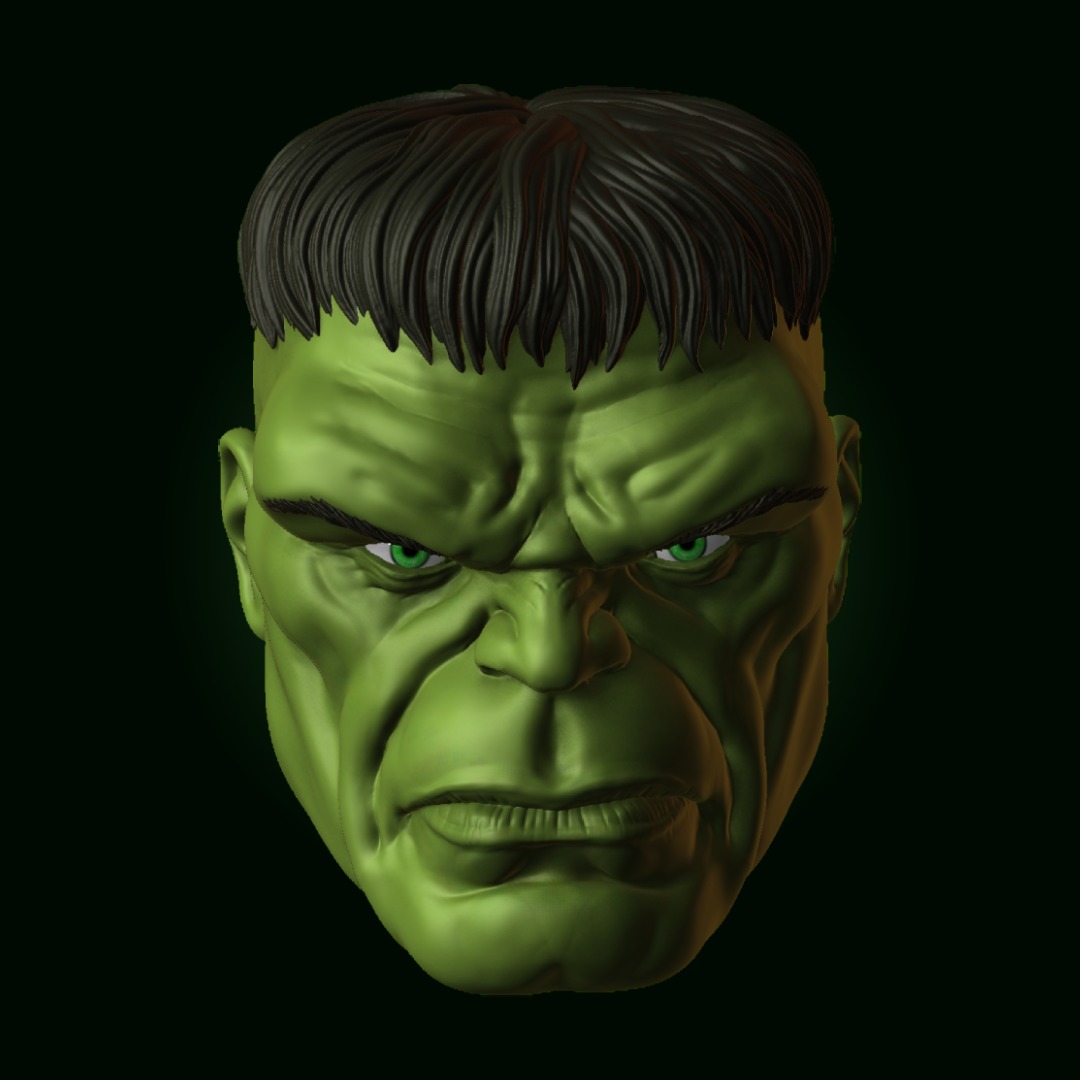 Immortal Hulk 3D print model_4