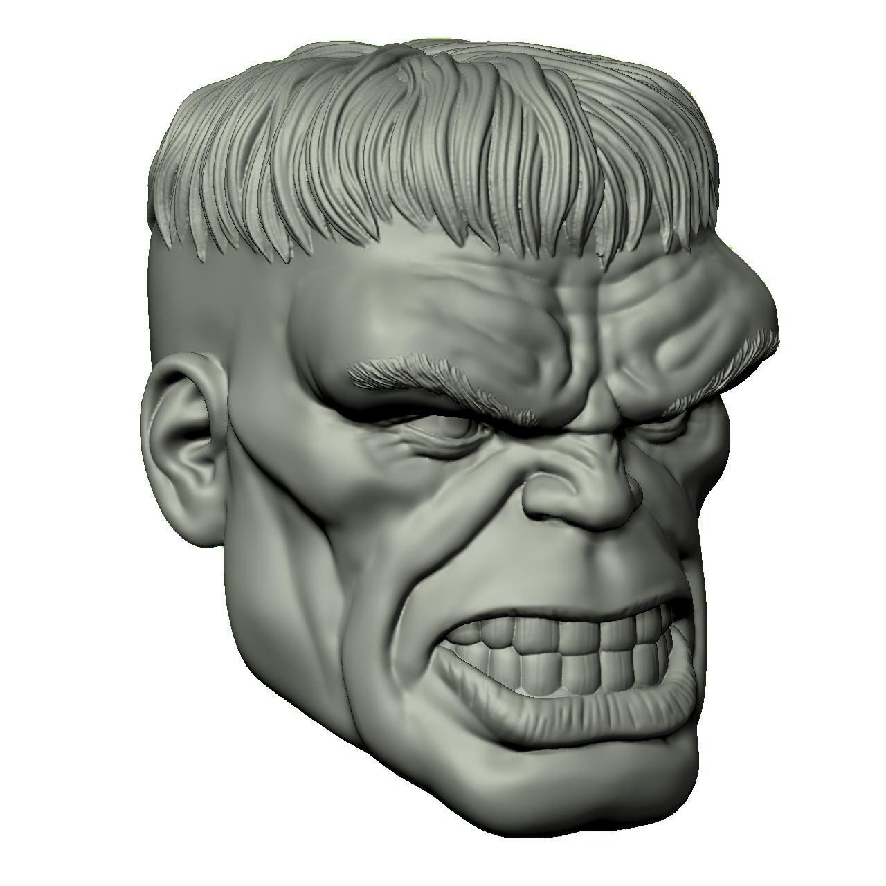 Immortal Hulk 3D print model_8