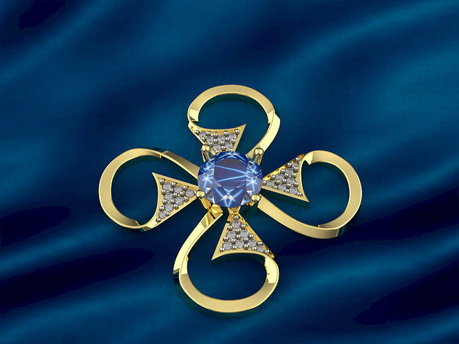 Fancy Pendent 3D print model