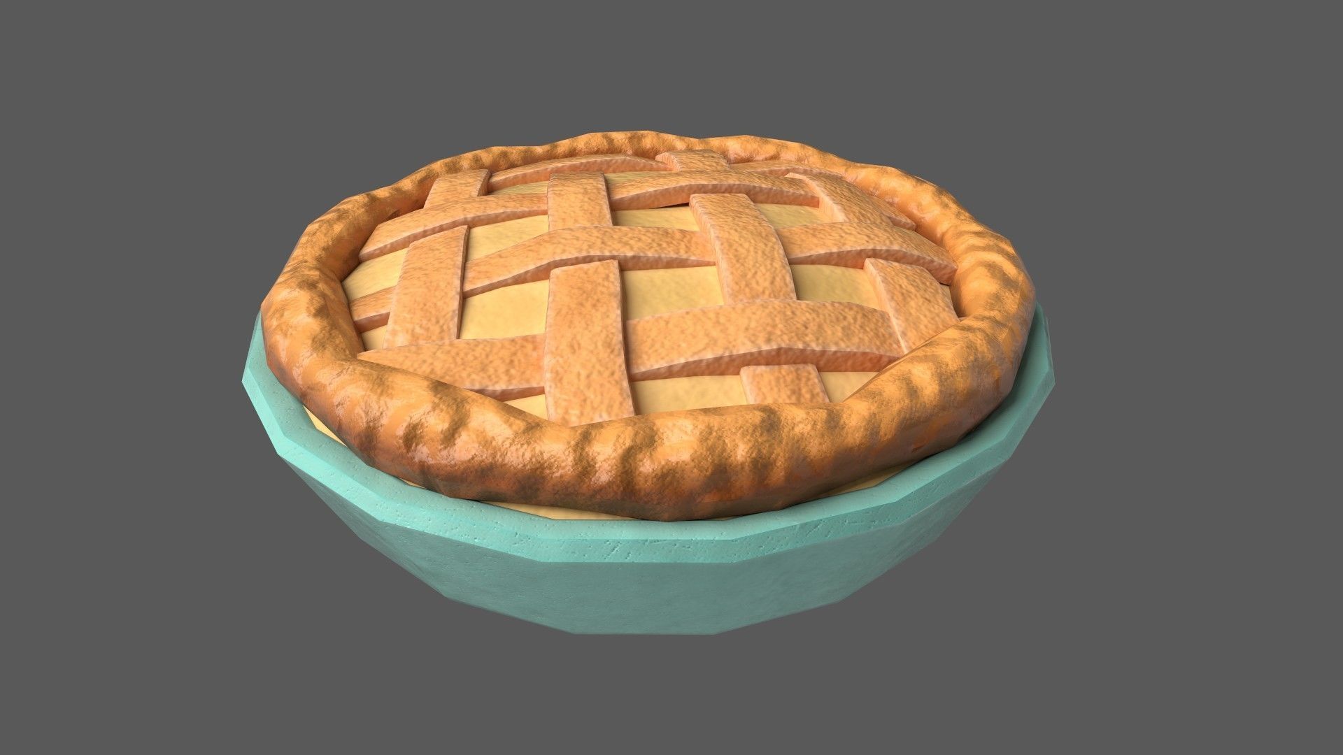 Stylized Cartoony Cake-O-Matic - Kitchen Device and 2 Cakes Low-poly 3D model_7