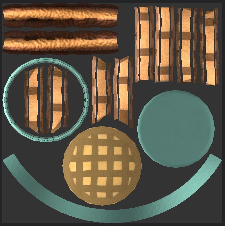 Stylized Cartoony Cake-O-Matic - Kitchen Device and 2 Cakes Low-poly 3D model_20