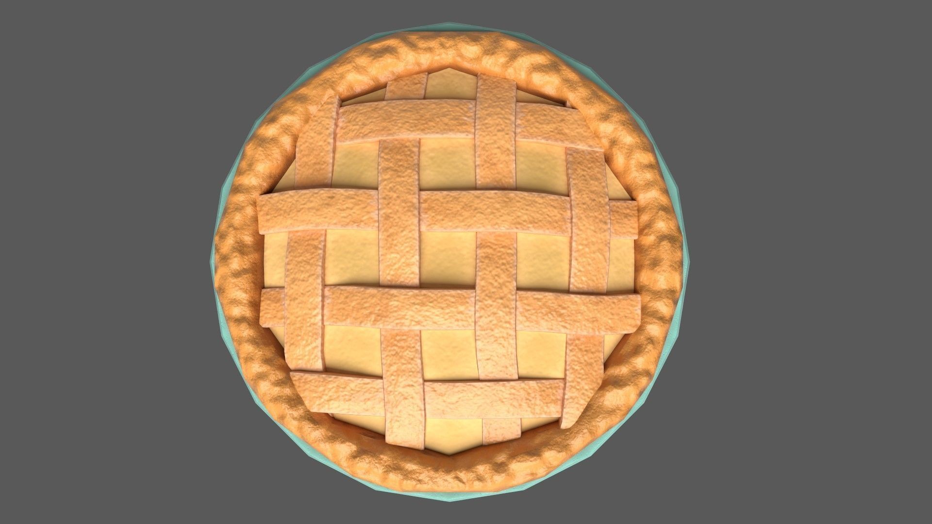 Stylized Cartoony Cake-O-Matic - Kitchen Device and 2 Cakes Low-poly 3D model_5