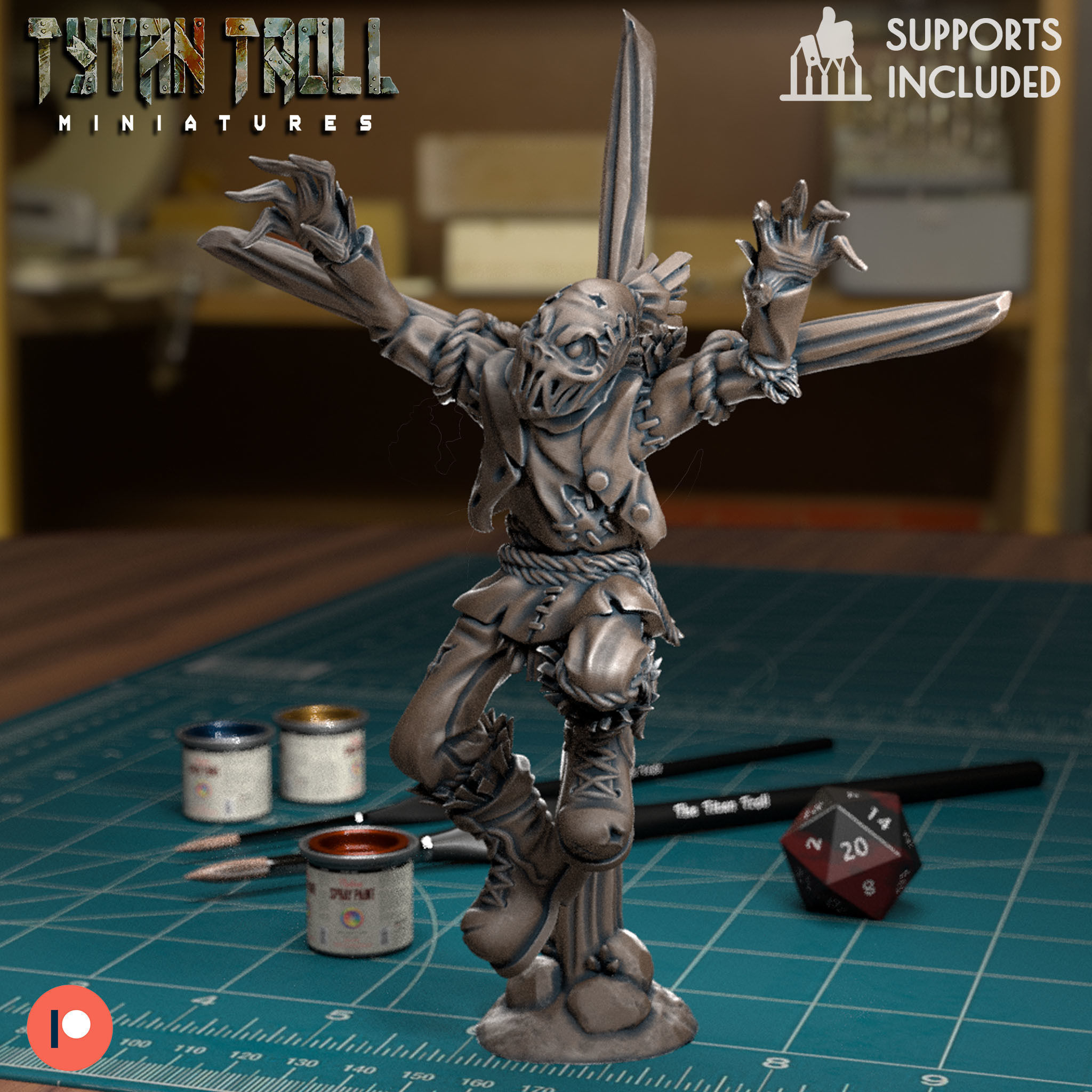 Scarecrow Bundle - Pre-Supported 3D print model_6