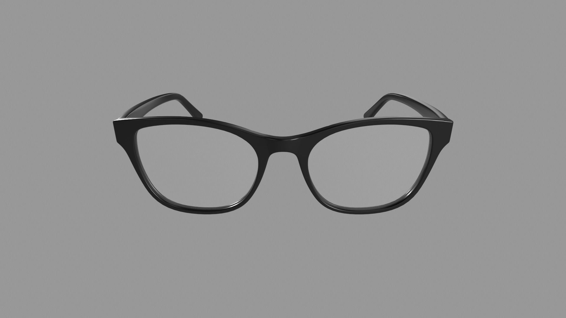 Glasses - Sunglasses Low-poly 3D model_5