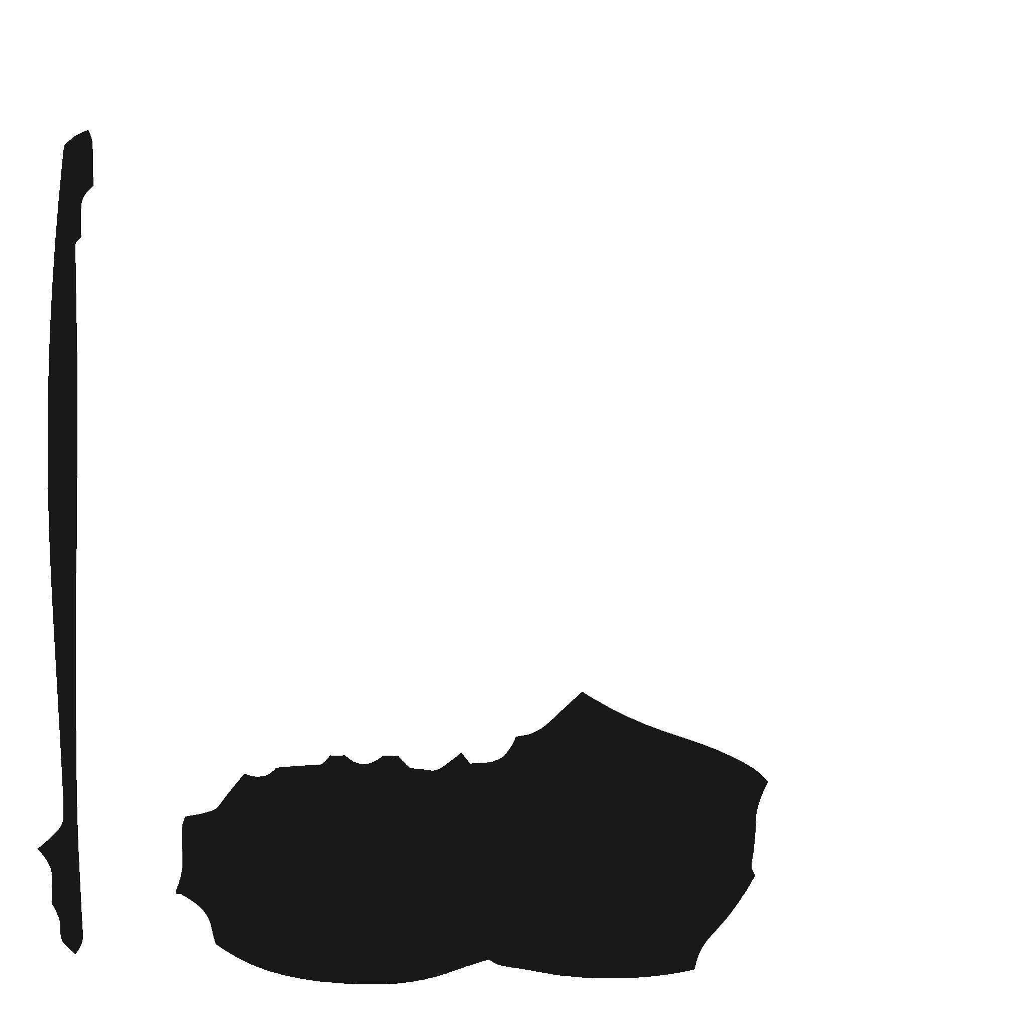 Glasses - Sunglasses Low-poly 3D model_9