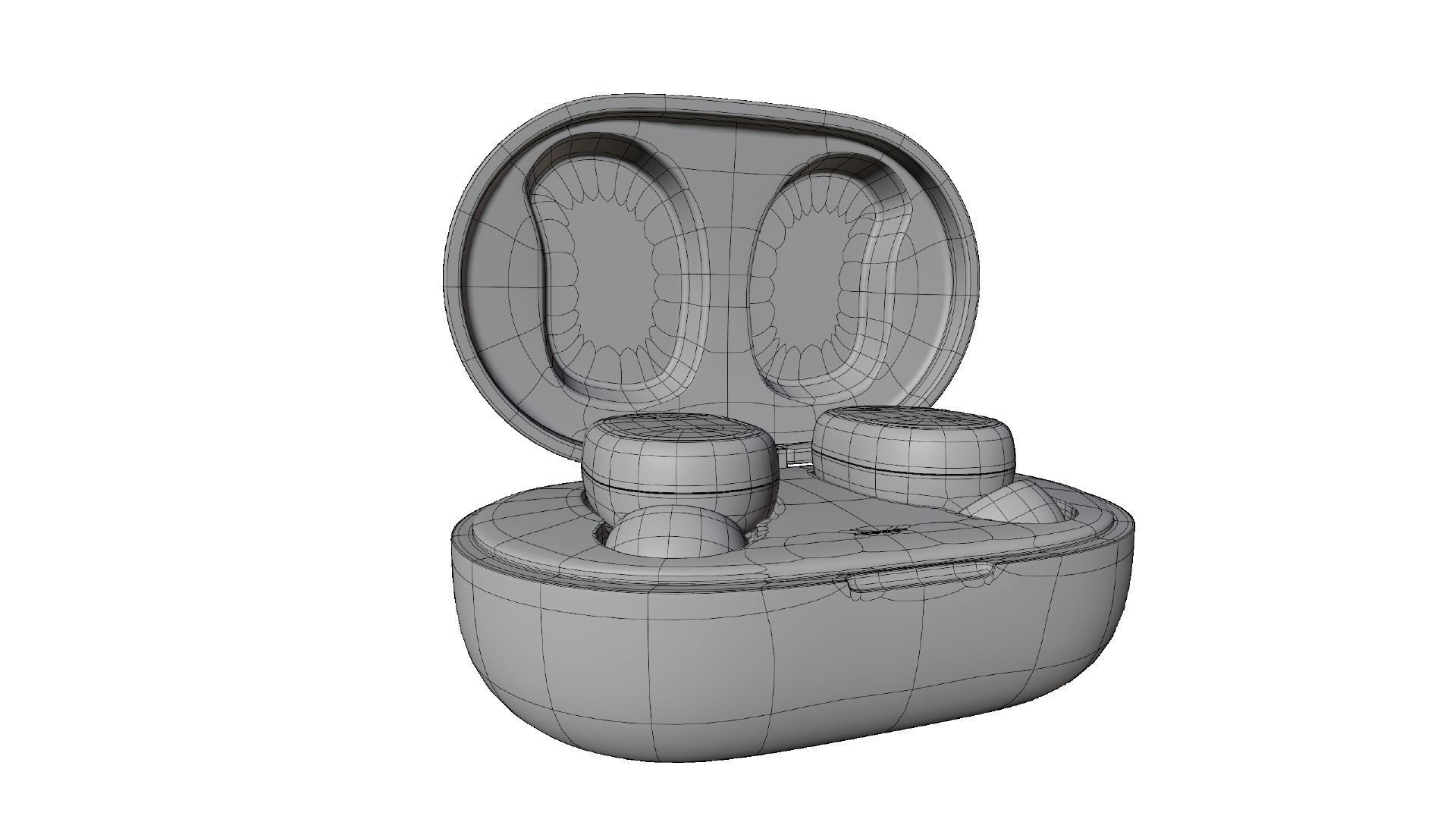 MBeats-Earbuds jbl wireless earbuds Low-poly 3D model_9