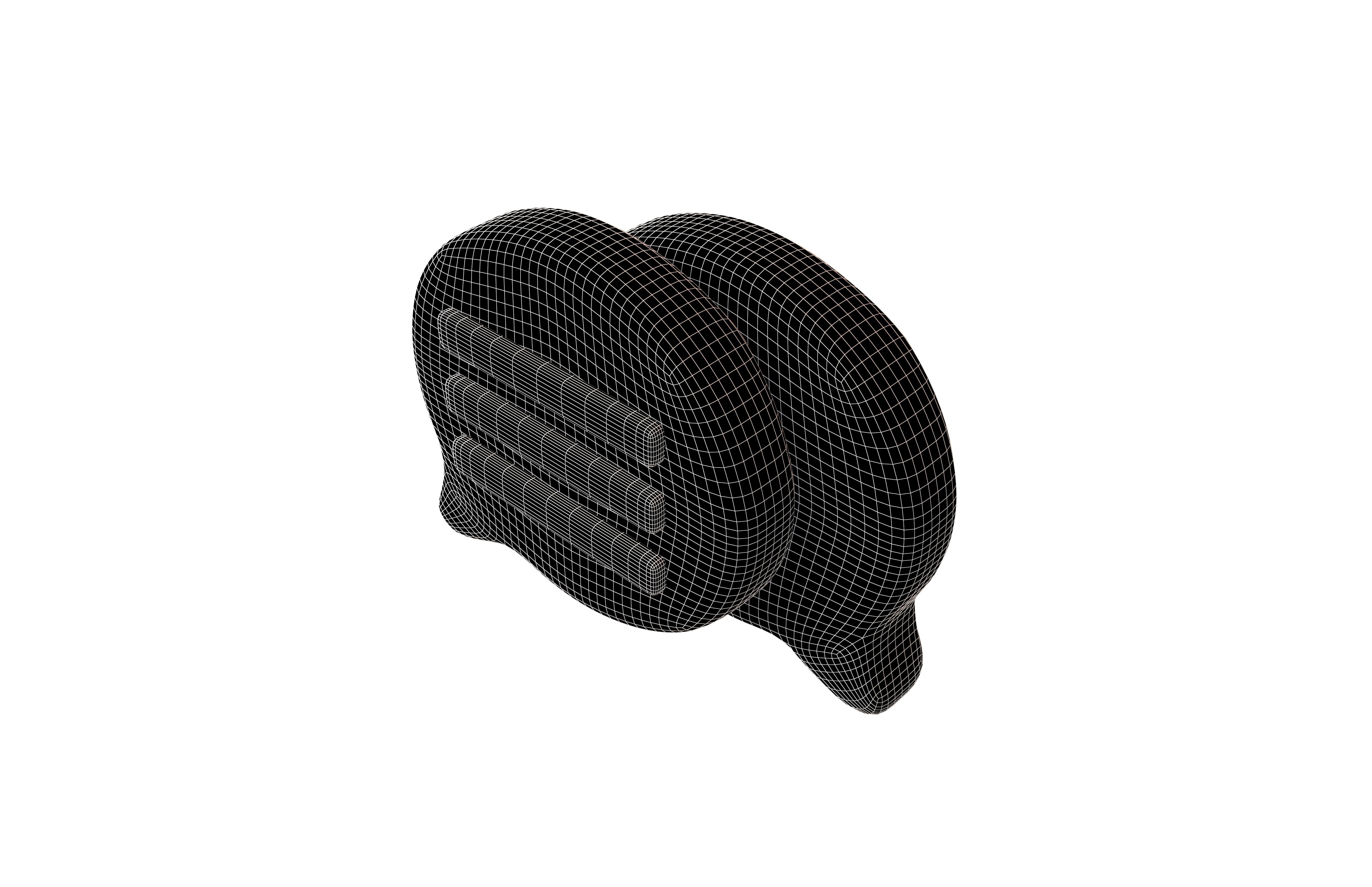 Chat Icon v1 002 Low-poly 3D model_6