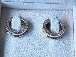 CG105 bvlgari gold hoop earring 3D print model_1