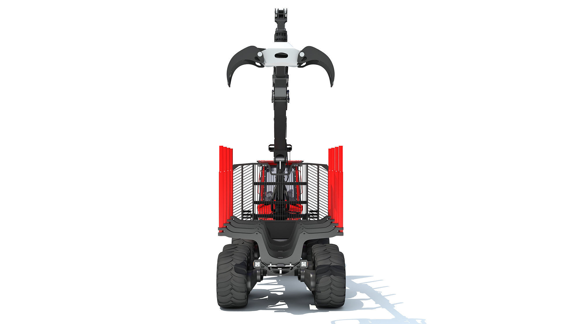 Forestry Forwarder 3D model_5