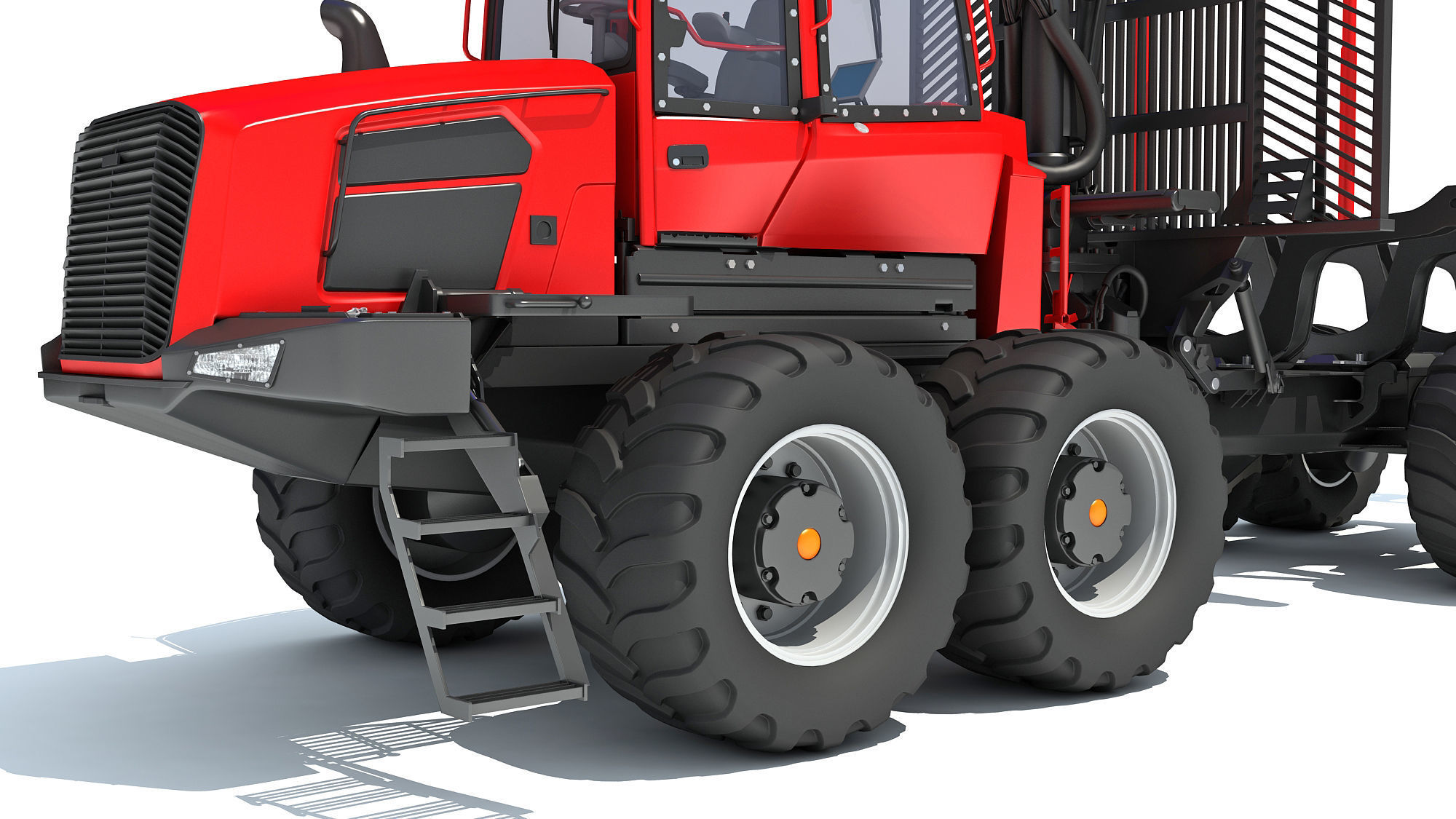 Forestry Forwarder 3D model_12