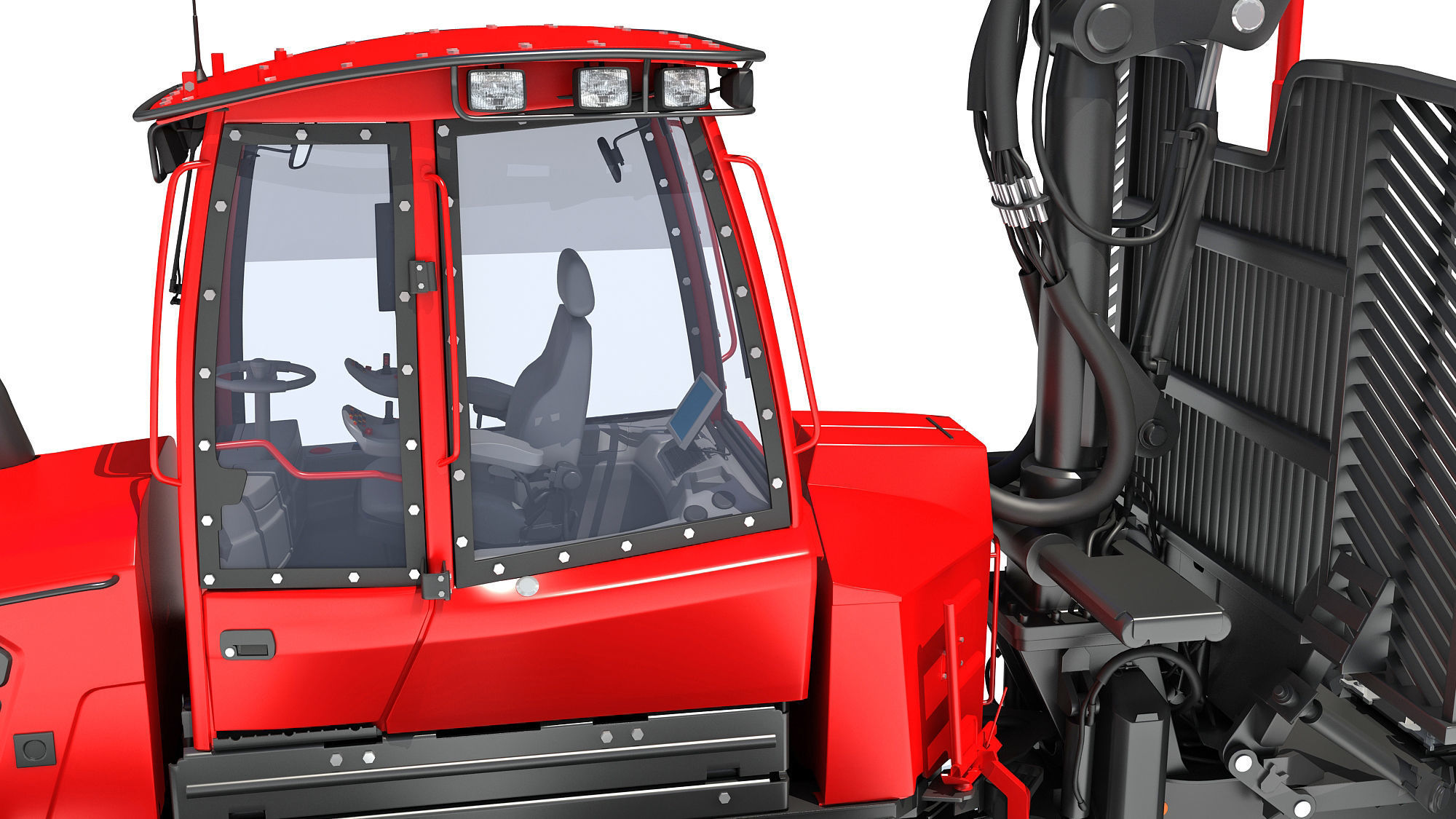 Forestry Forwarder 3D model_13