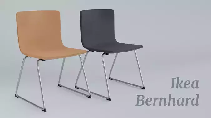 IKEA Bernhard Chair free 3D model | CGTrader