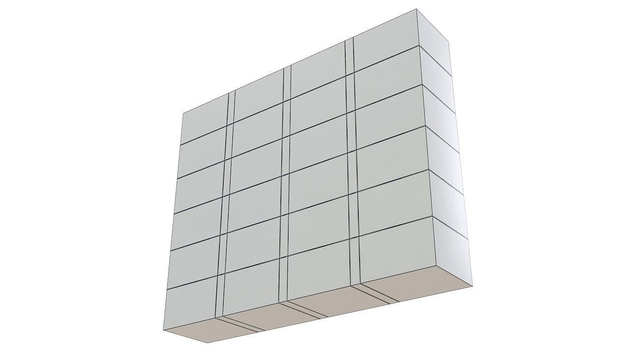 Automatic locker 3D model_5