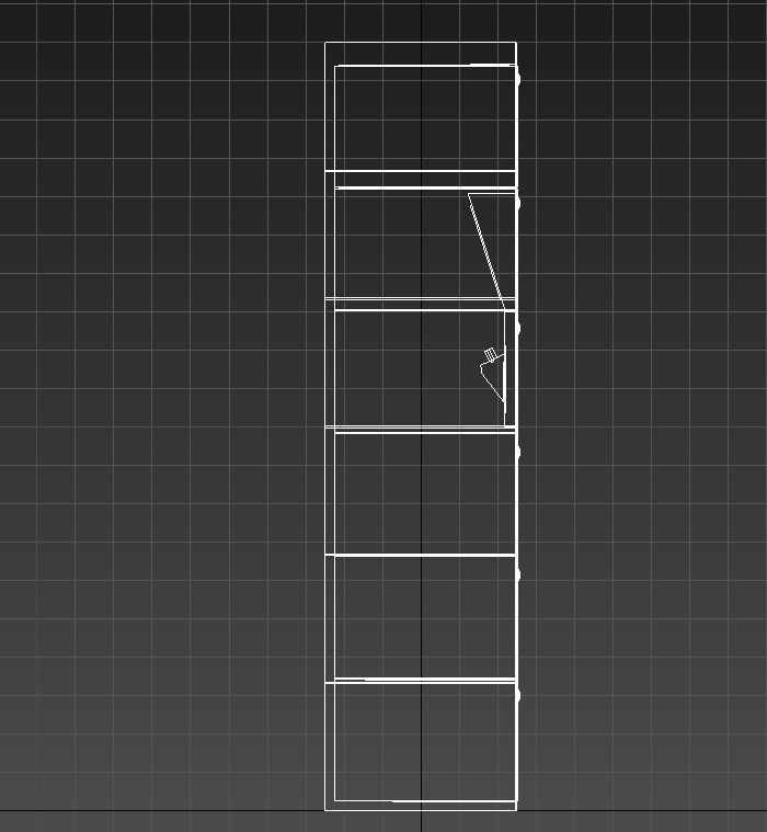Automatic locker 3D model_8