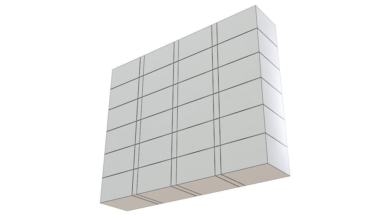 Automatic locker 3D model_6