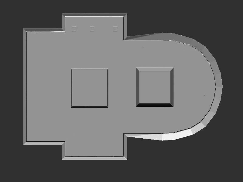 Shri Ram mandir  3D print model_17