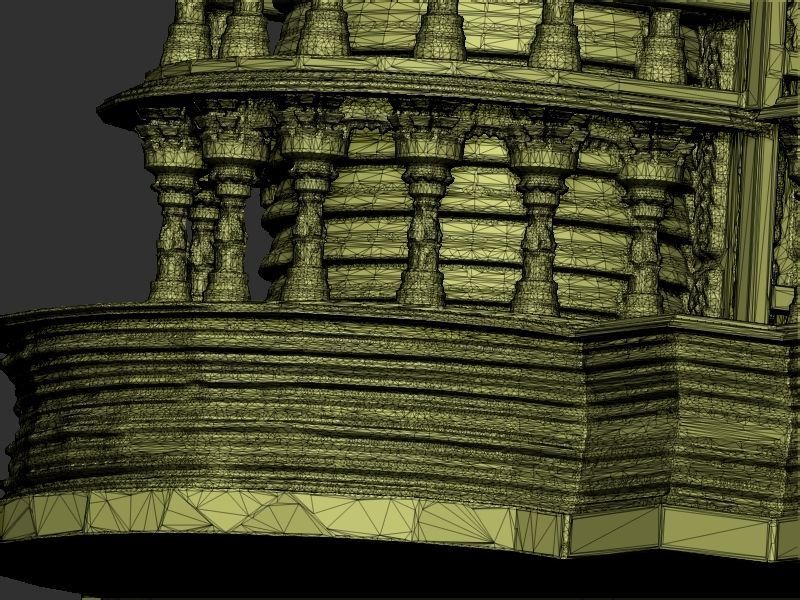 Shri Ram mandir  3D print model_23
