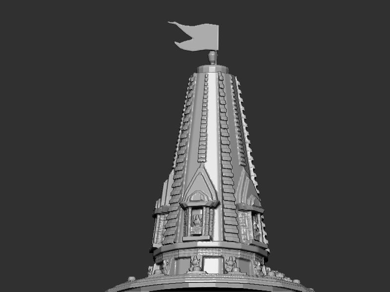 Shri Ram mandir  3D print model_5