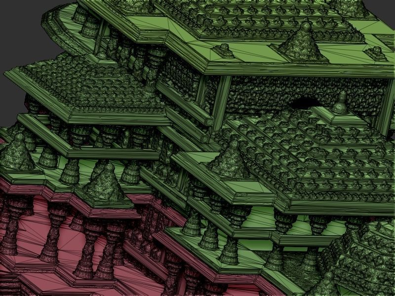 Shri Ram mandir  3D print model_22