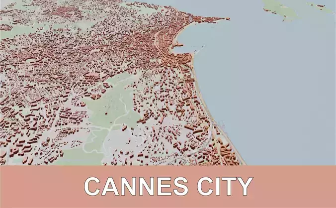 Cannes France CITY BUILDINGS