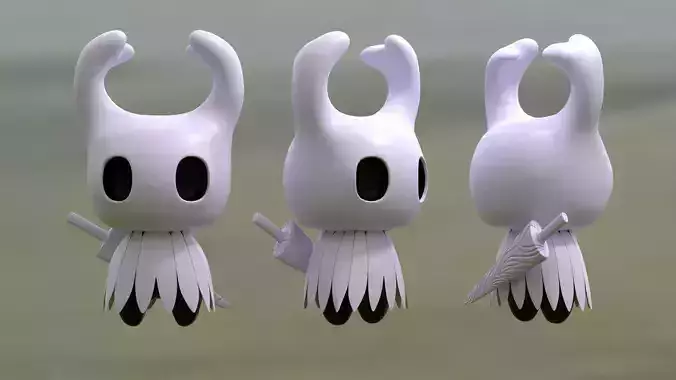Hollow Knight Low-Poly