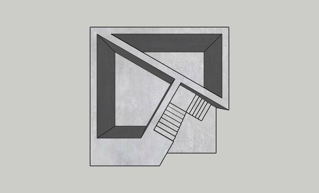 Mini Concrete Planter Box18 3D print model_3