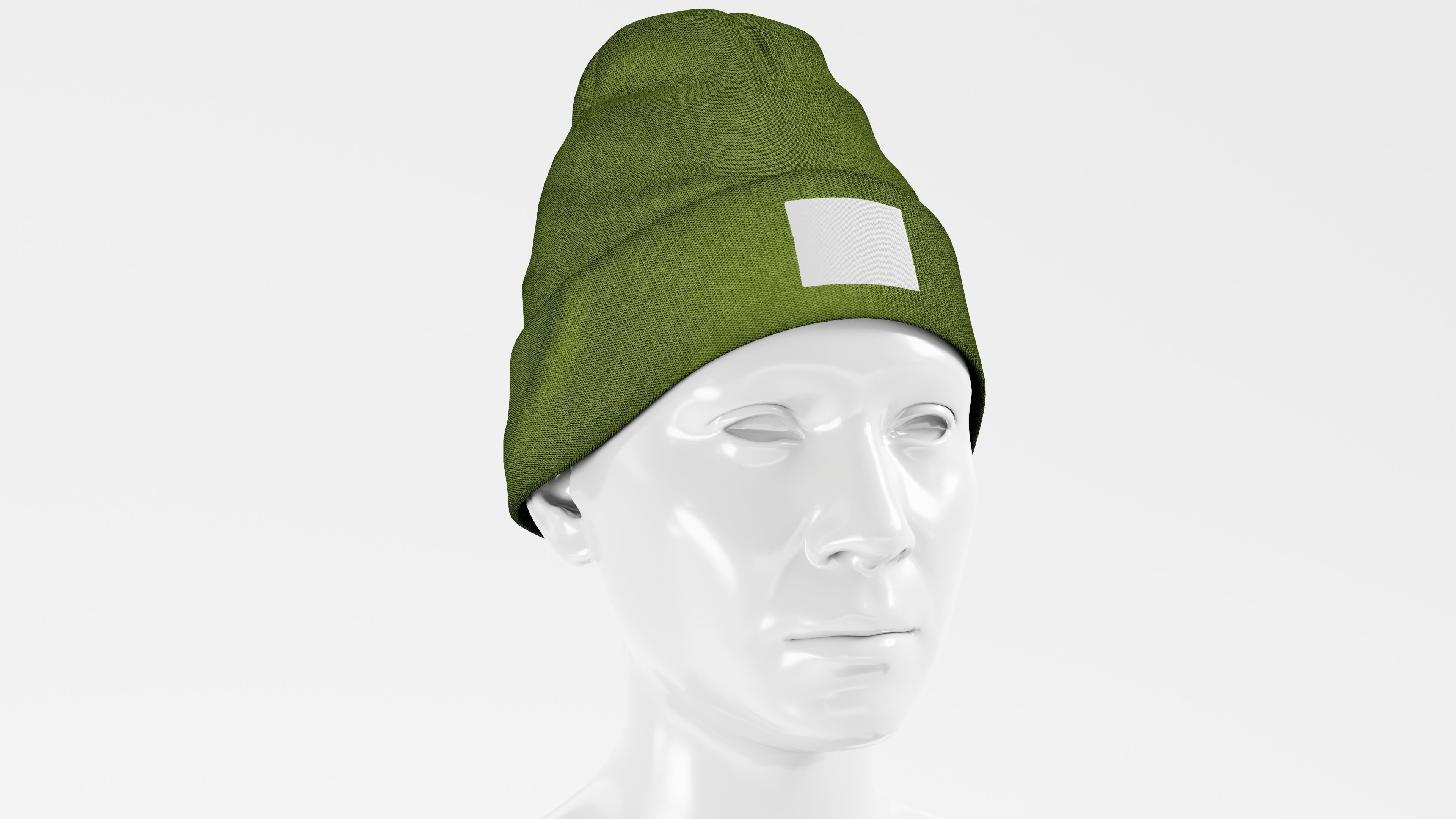 Beanie Hat Cap Winter - Bundle 3D Model Collection_17