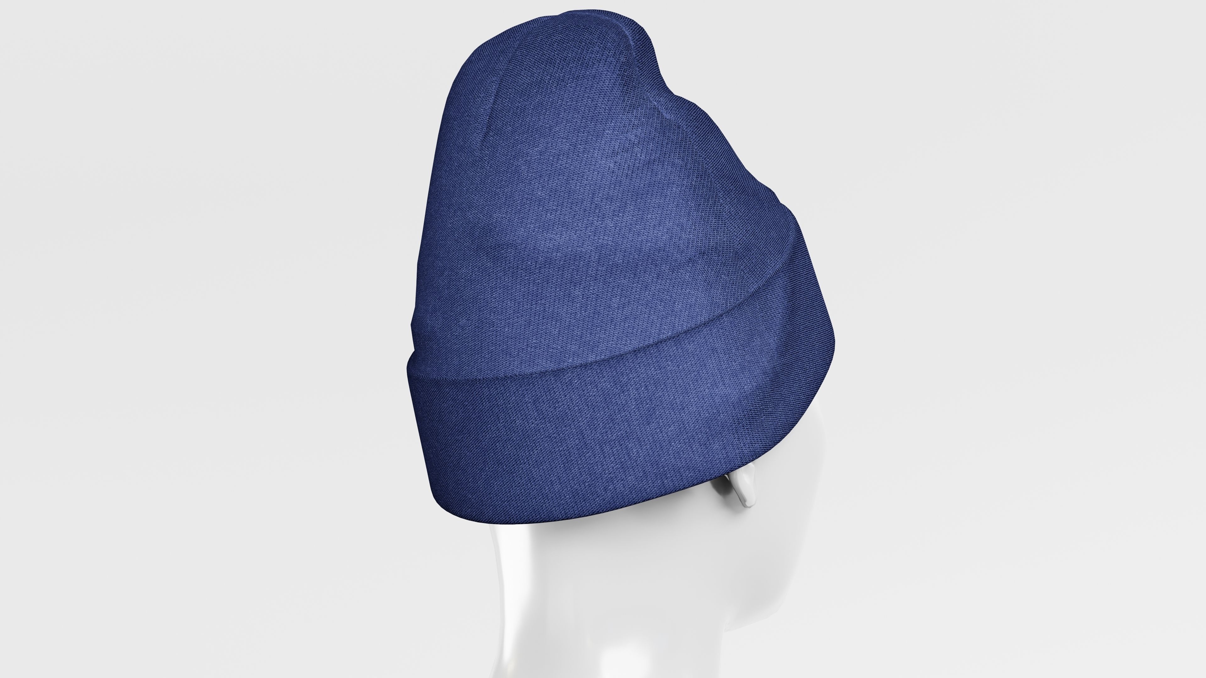 Beanie Hat Cap Winter - Bundle 3D Model Collection_4