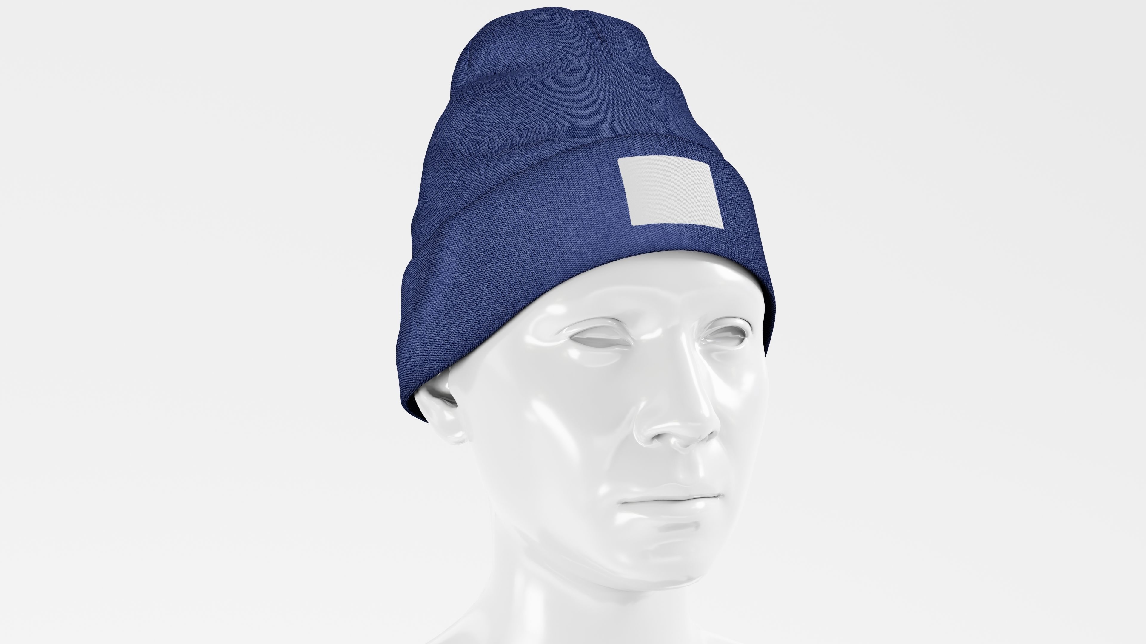 Beanie Hat Cap Winter - Bundle 3D Model Collection_1