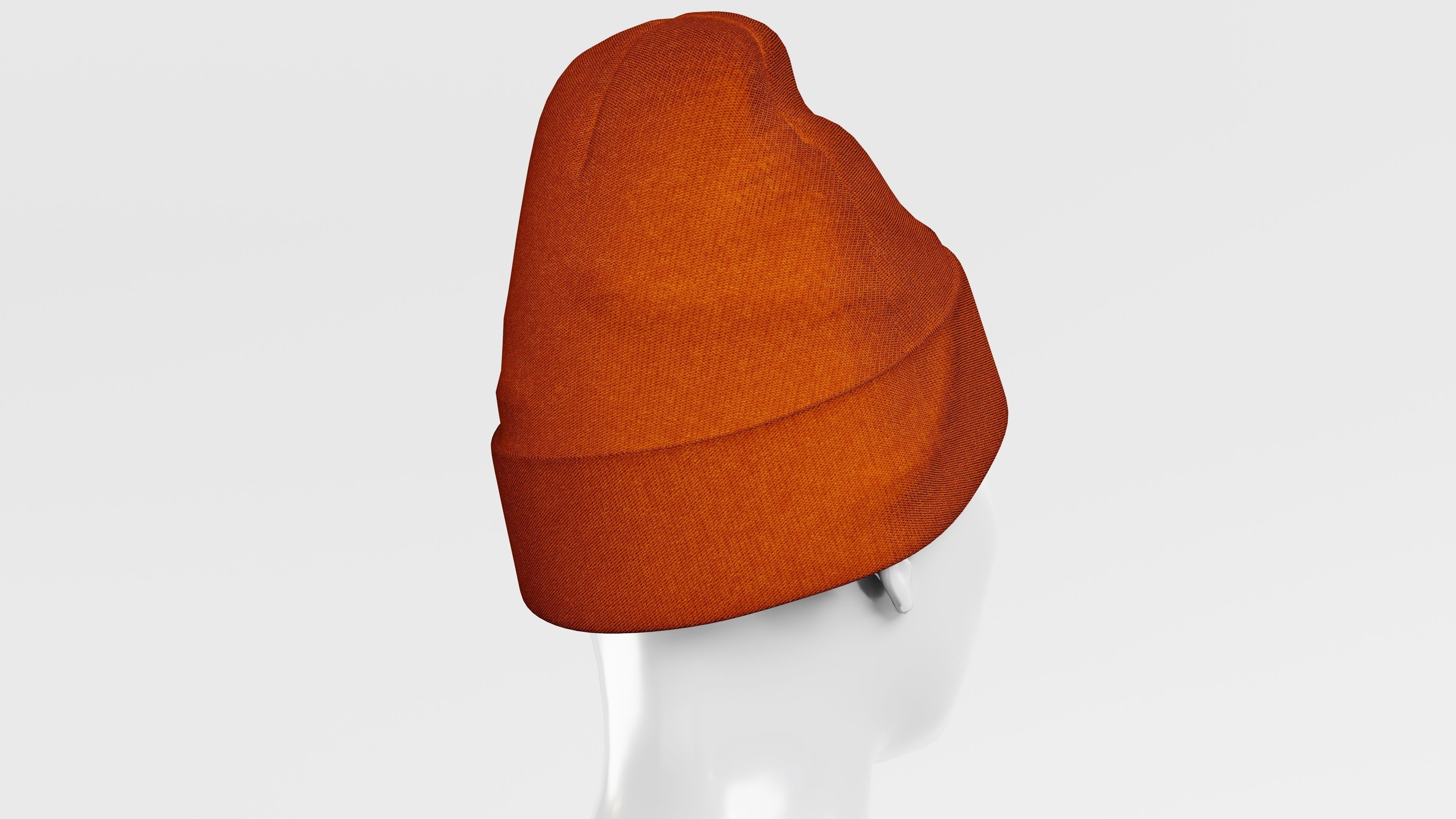 Beanie Hat Cap Winter - Bundle 3D Model Collection_24