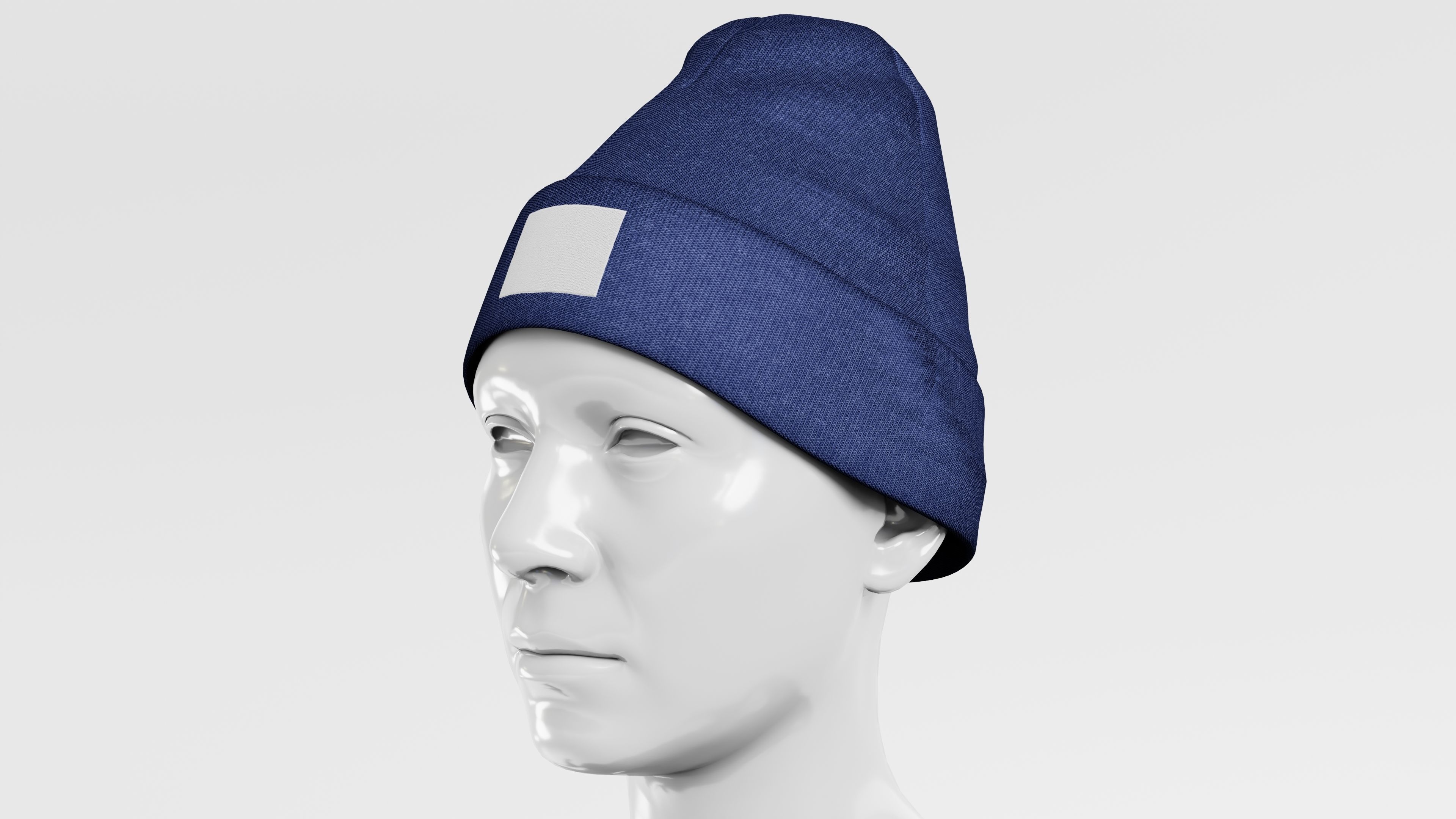 Beanie Hat Cap Winter - Bundle 3D Model Collection_3