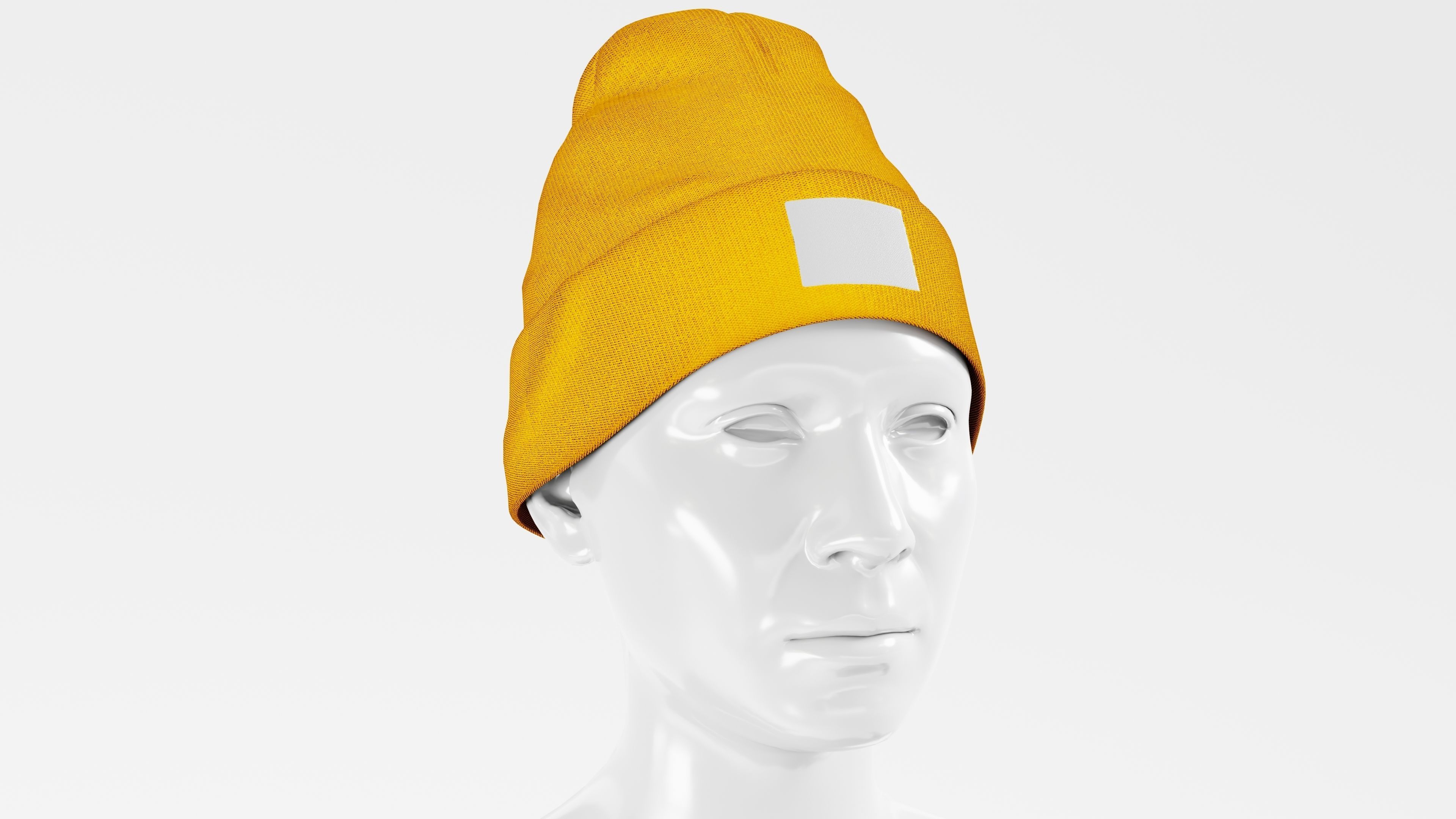 Beanie Hat Cap Winter - Bundle 3D Model Collection_9