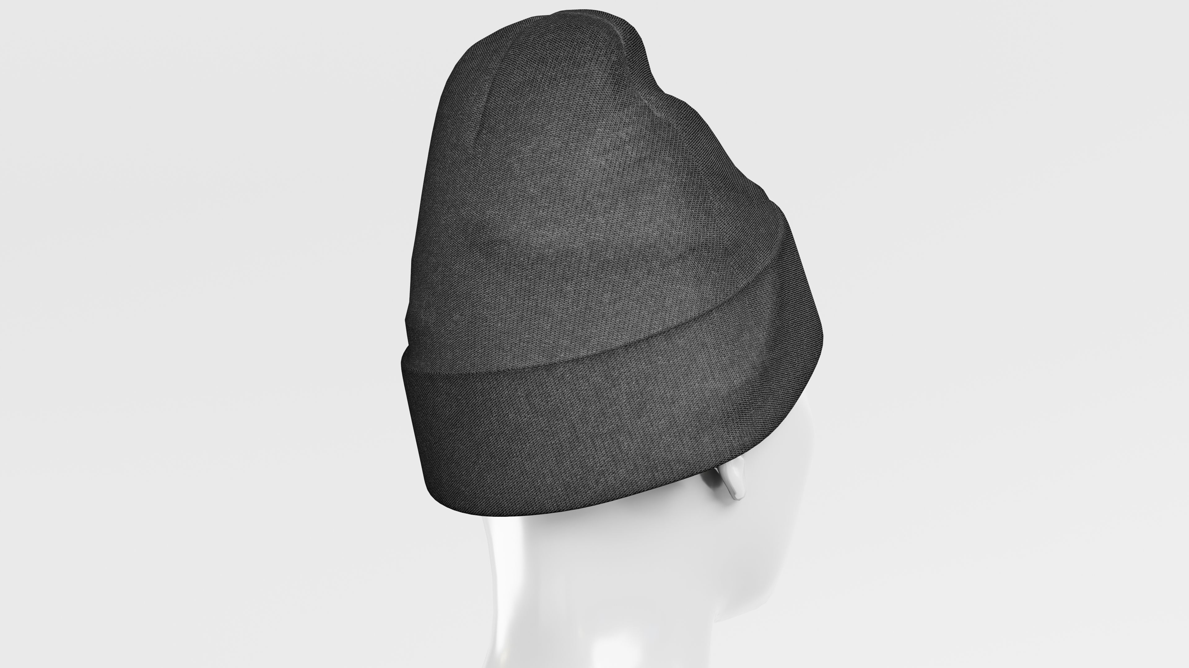Beanie Hat Cap Winter - Bundle 3D Model Collection_8