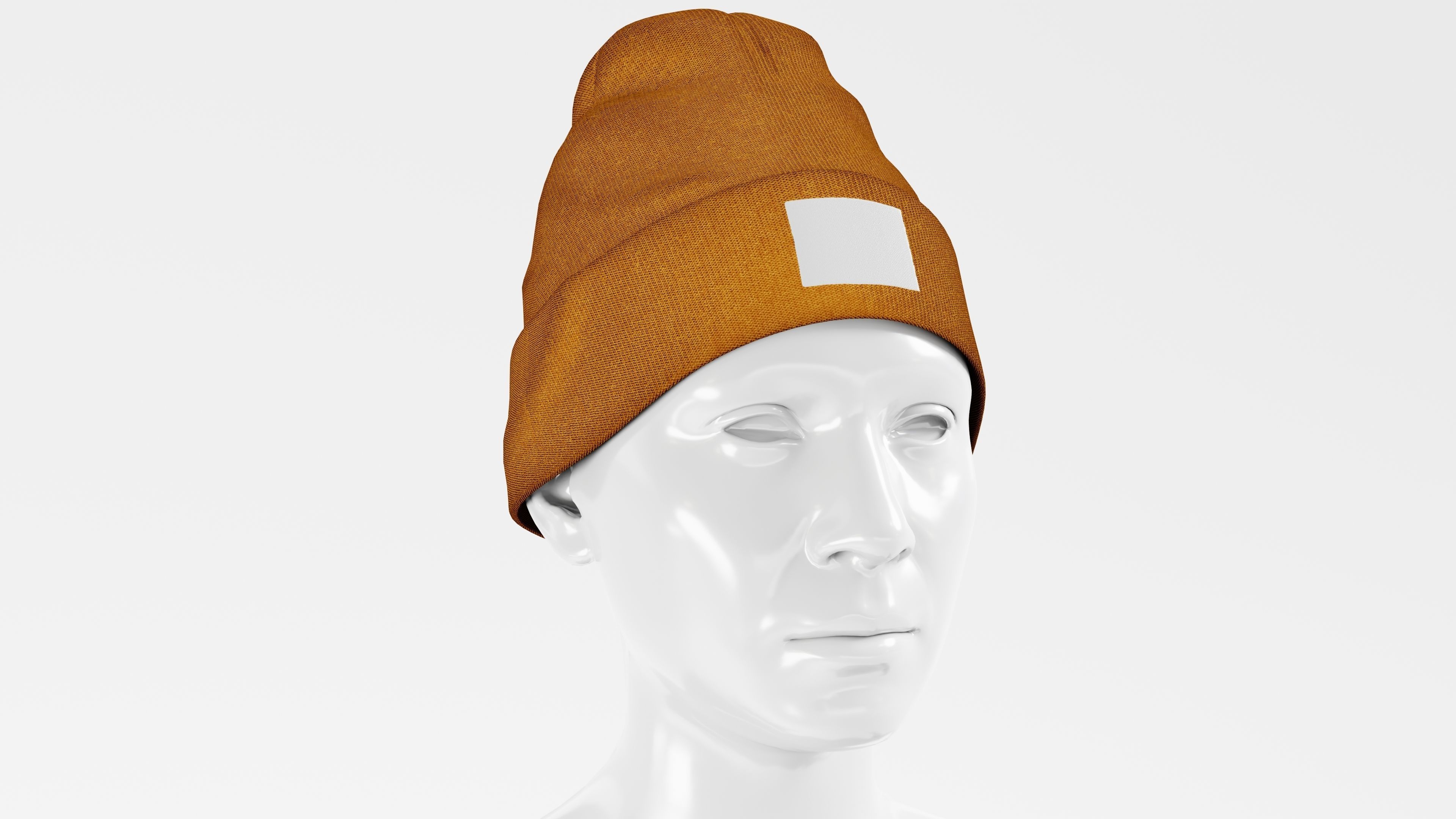 Beanie Hat Cap Winter - Bundle 3D Model Collection_13