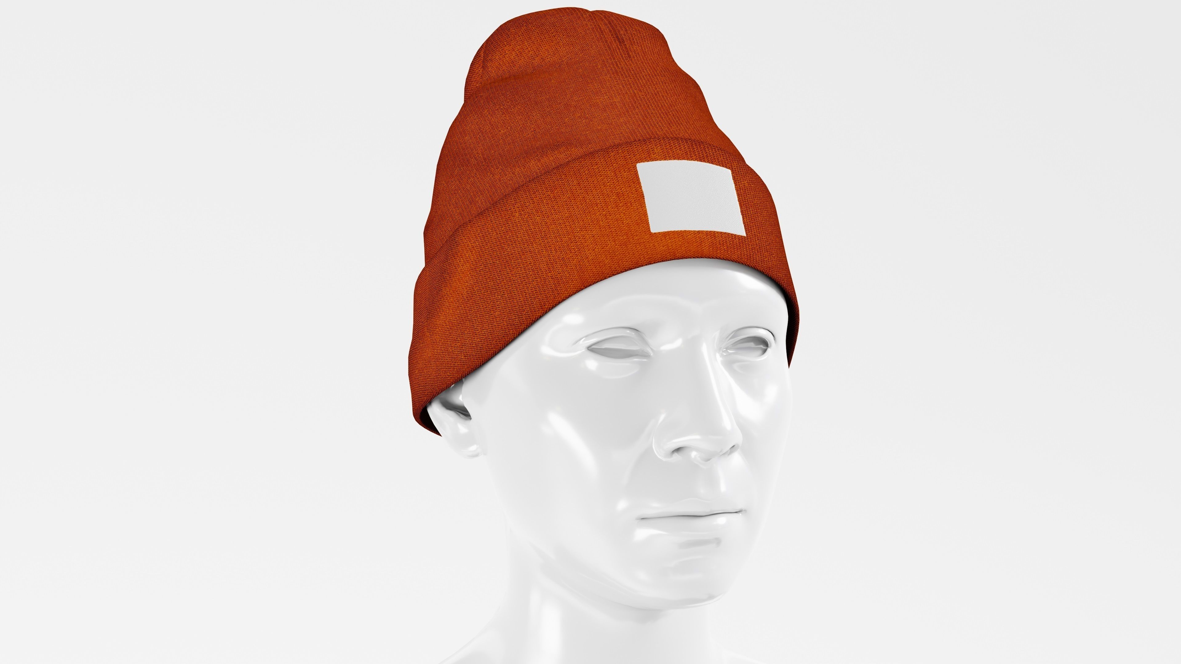 Beanie Hat Cap Winter - Bundle 3D Model Collection_21