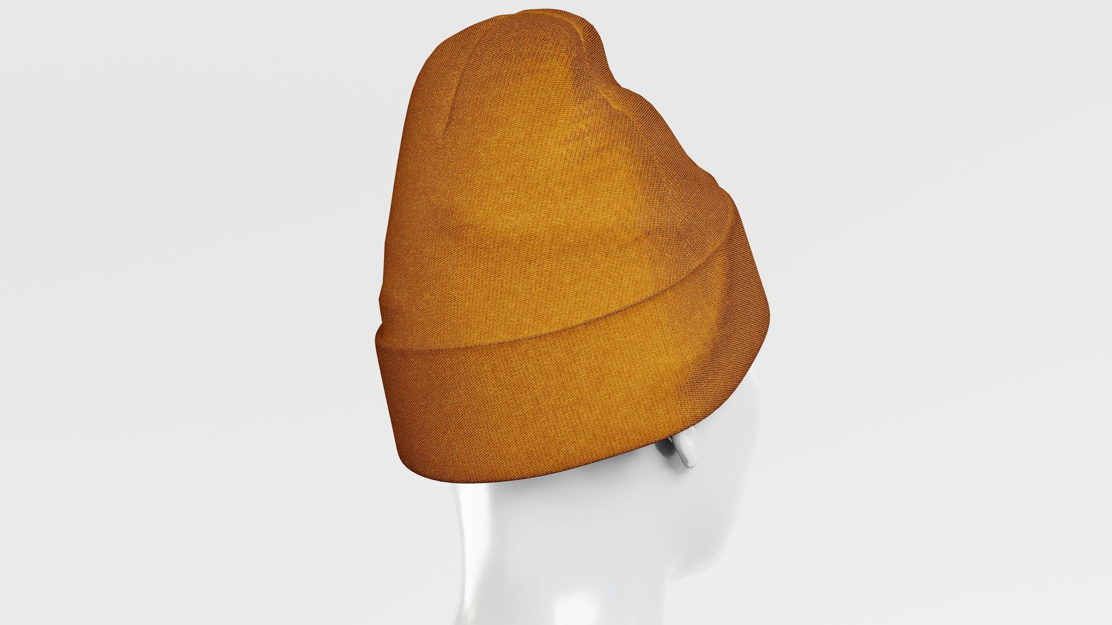 Beanie Hat Cap Winter - Bundle 3D Model Collection_16