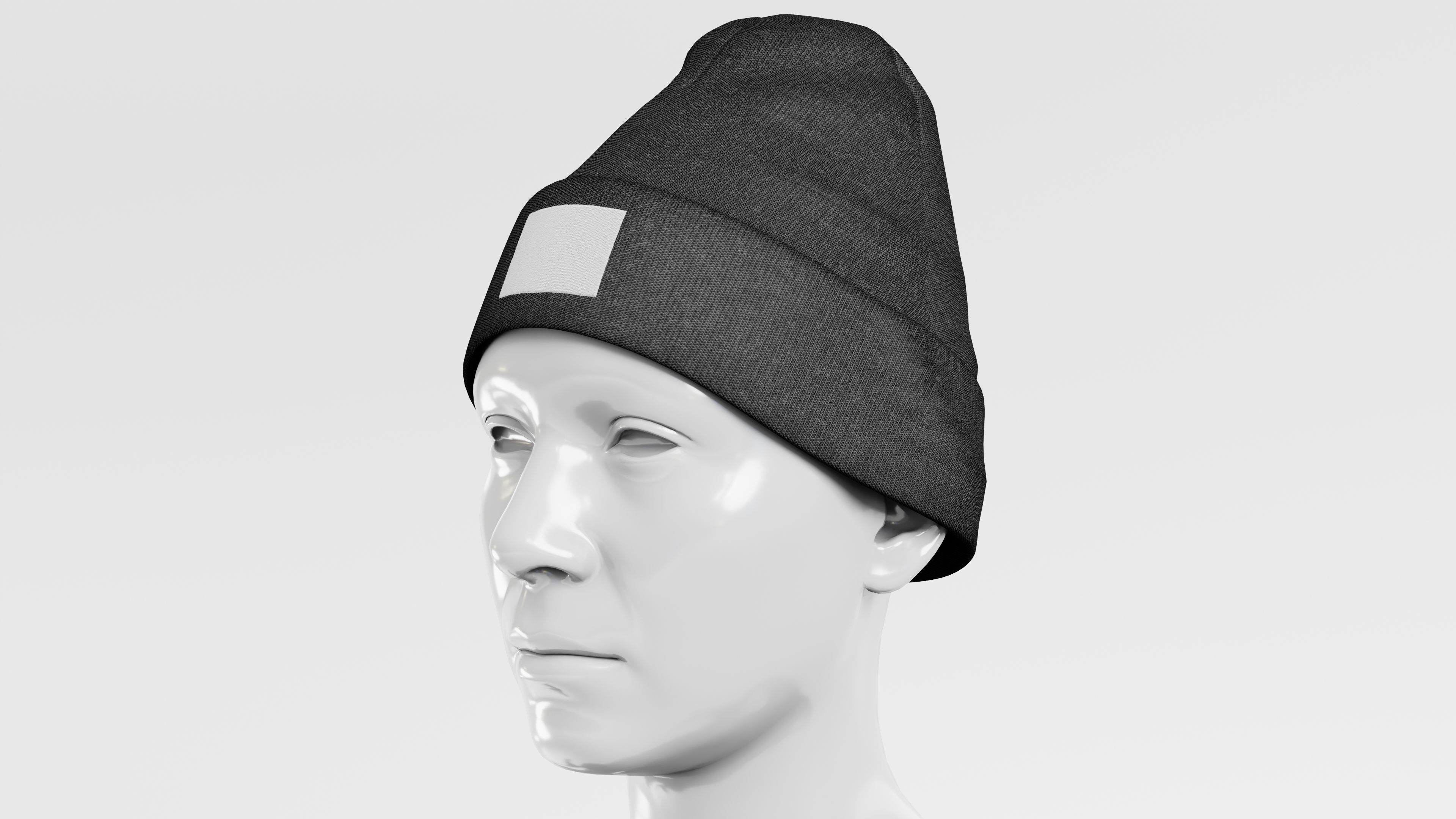 Beanie Hat Cap Winter - Bundle 3D Model Collection_7