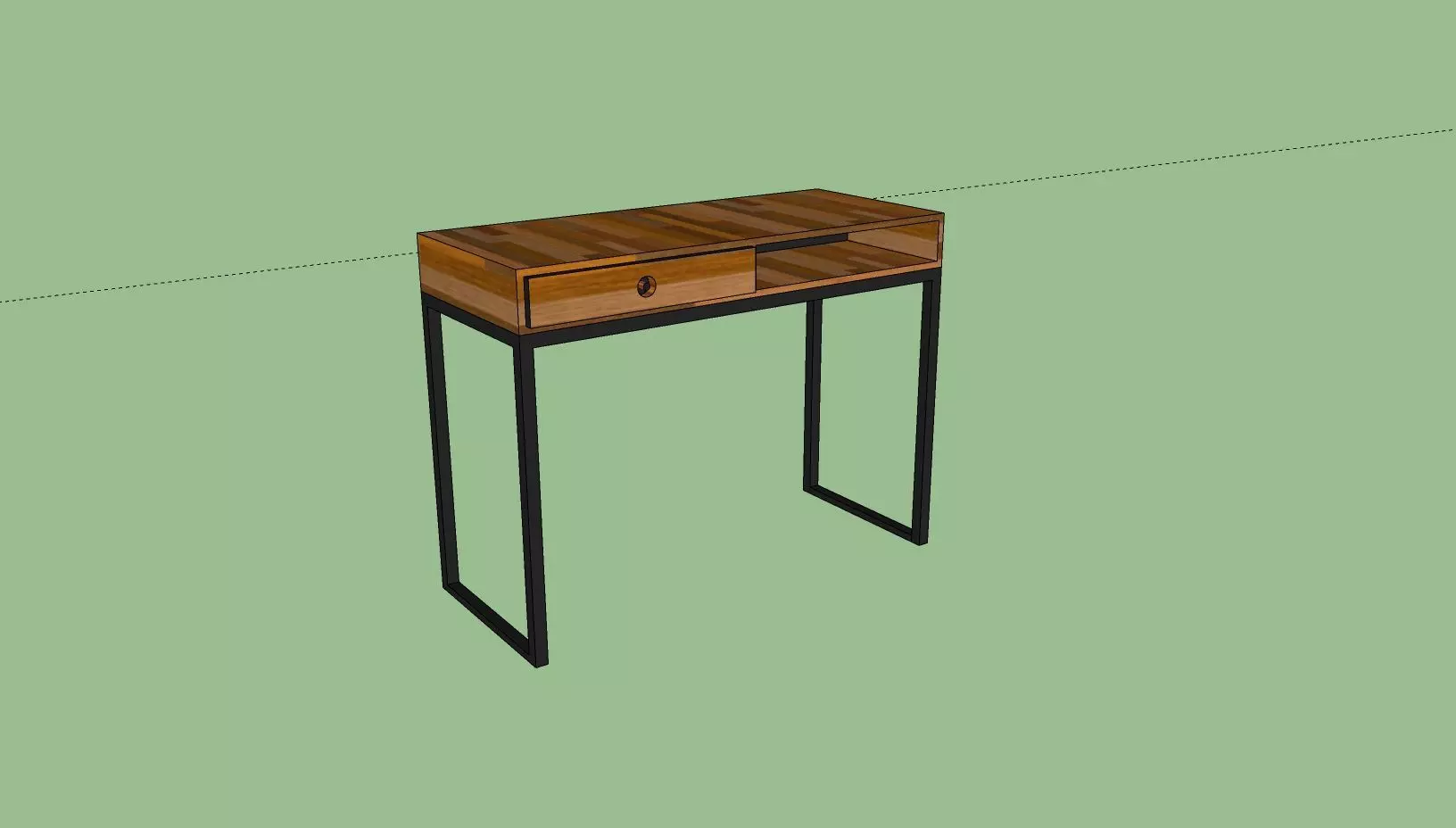 industrial television table 3D print model
