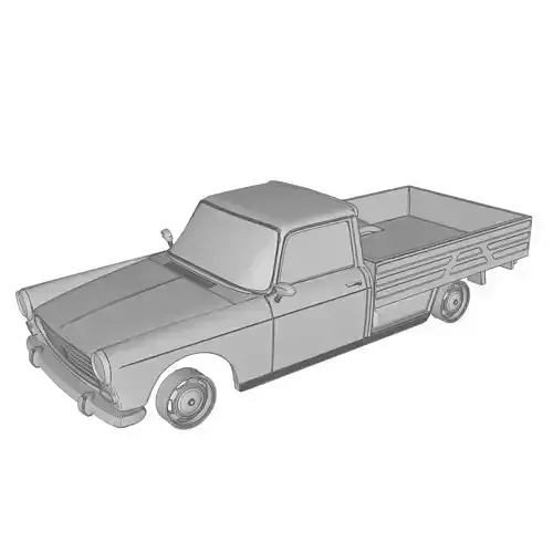 Peugeot 404 Pick UP 3D print model