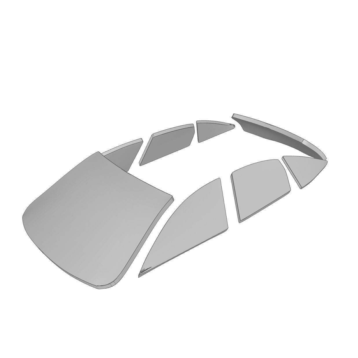 01 Ford Focus Ghia 3D print model_2