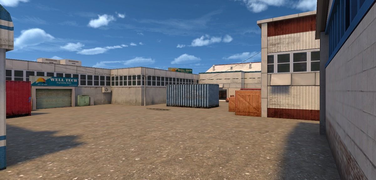 Shooting maps Low-poly 3D model_10