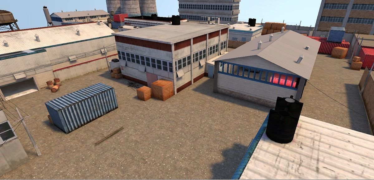 Shooting maps Low-poly 3D model_12