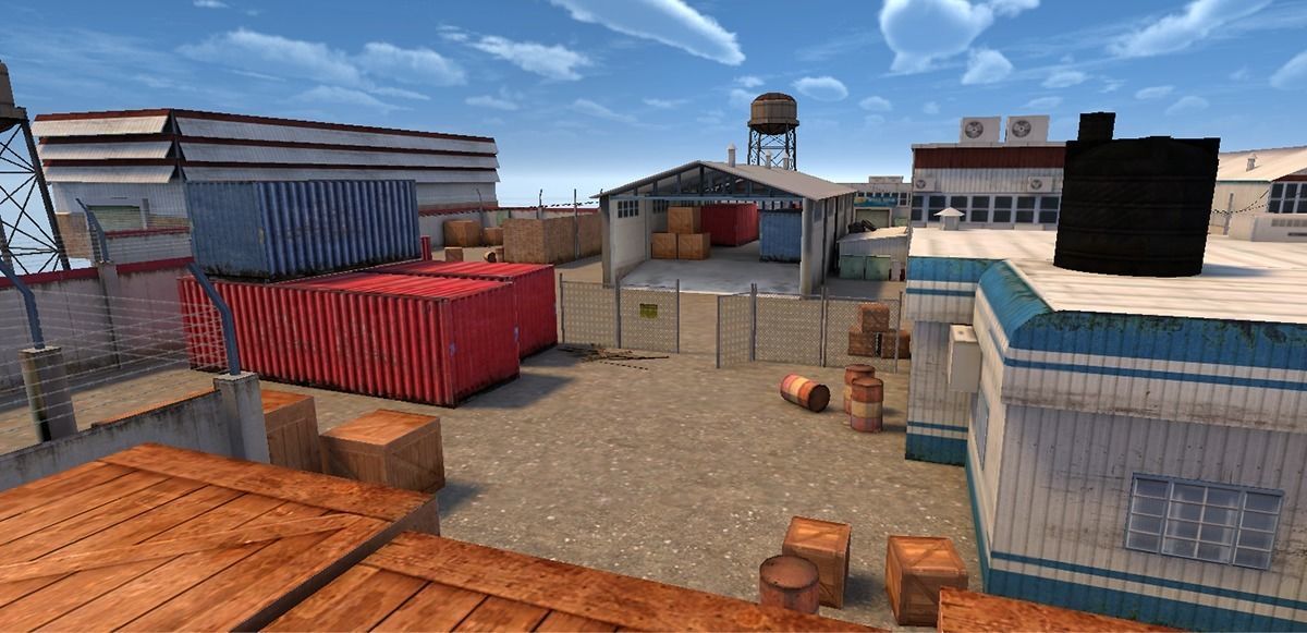 Shooting maps Low-poly 3D model_2