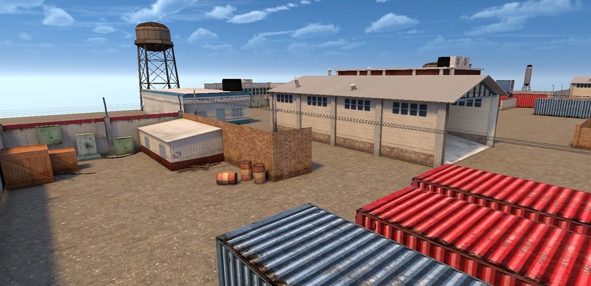 Shooting maps Low-poly 3D model_6