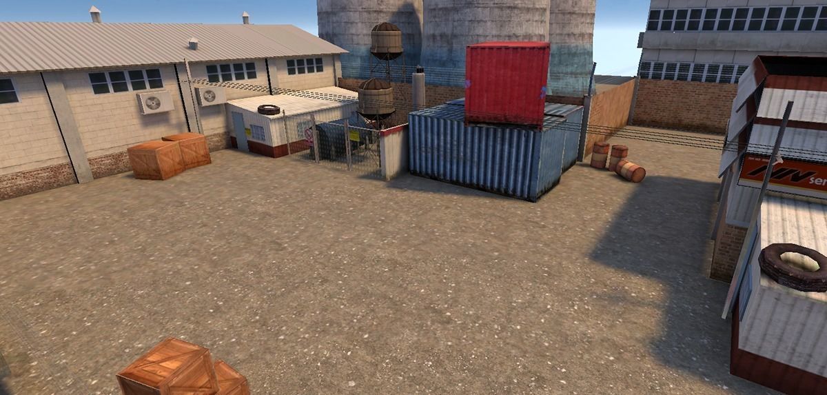 Shooting maps Low-poly 3D model_14