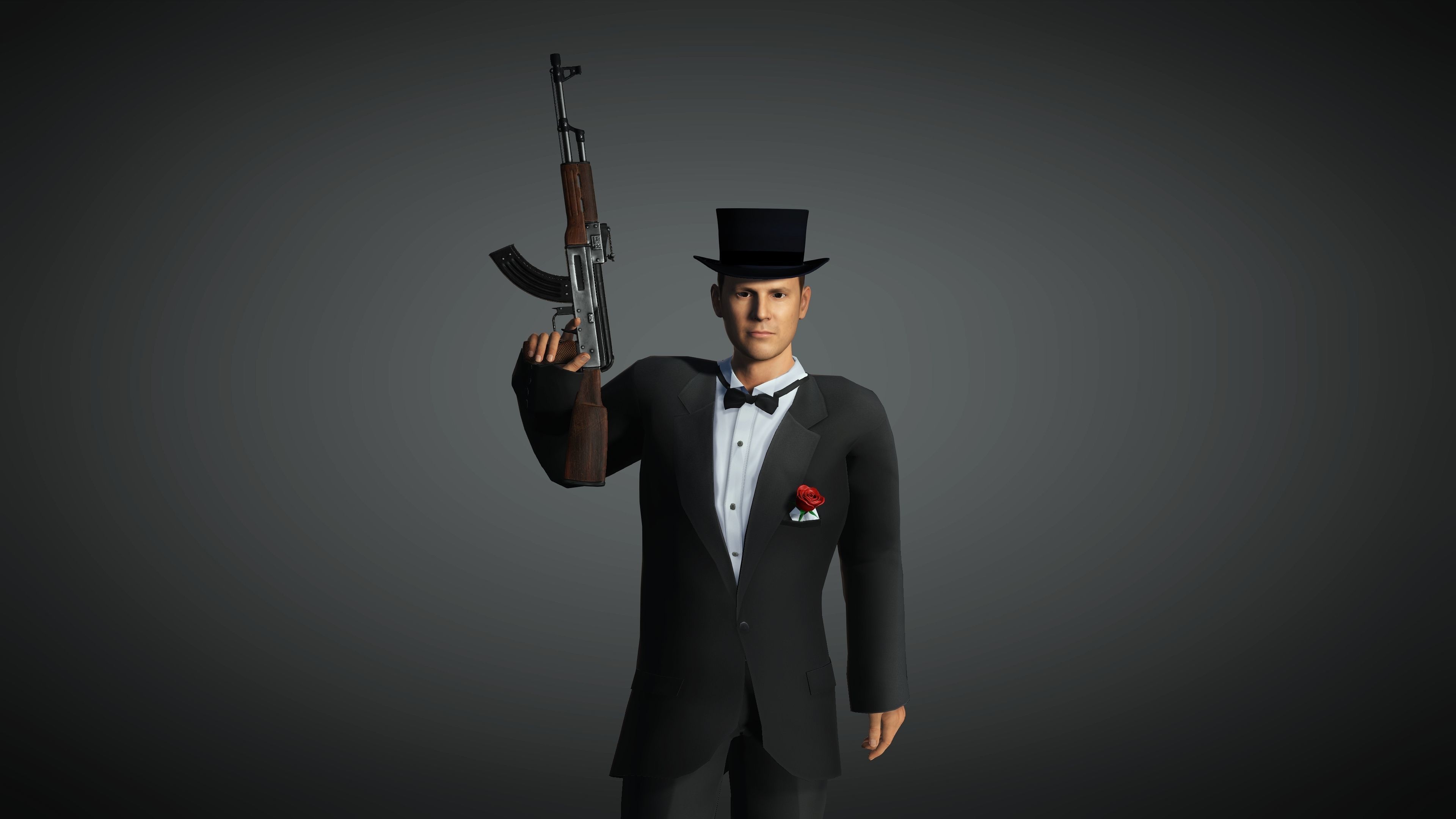 Realistic and Rigged Character-2 Game Ready 3D model_2