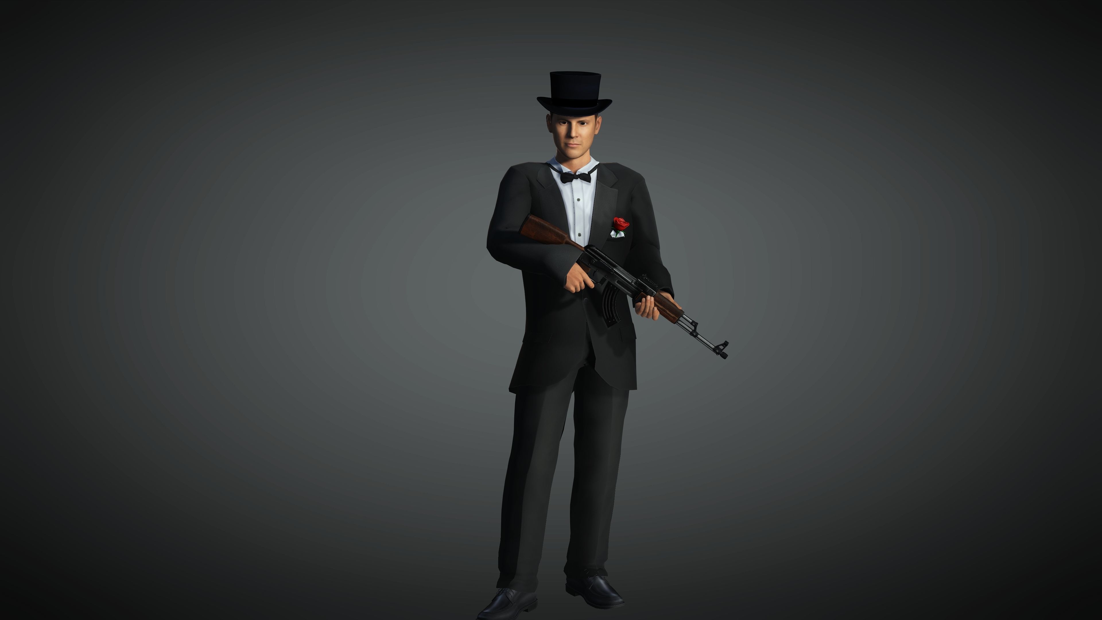 Realistic and Rigged Character-2 Game Ready 3D model_4