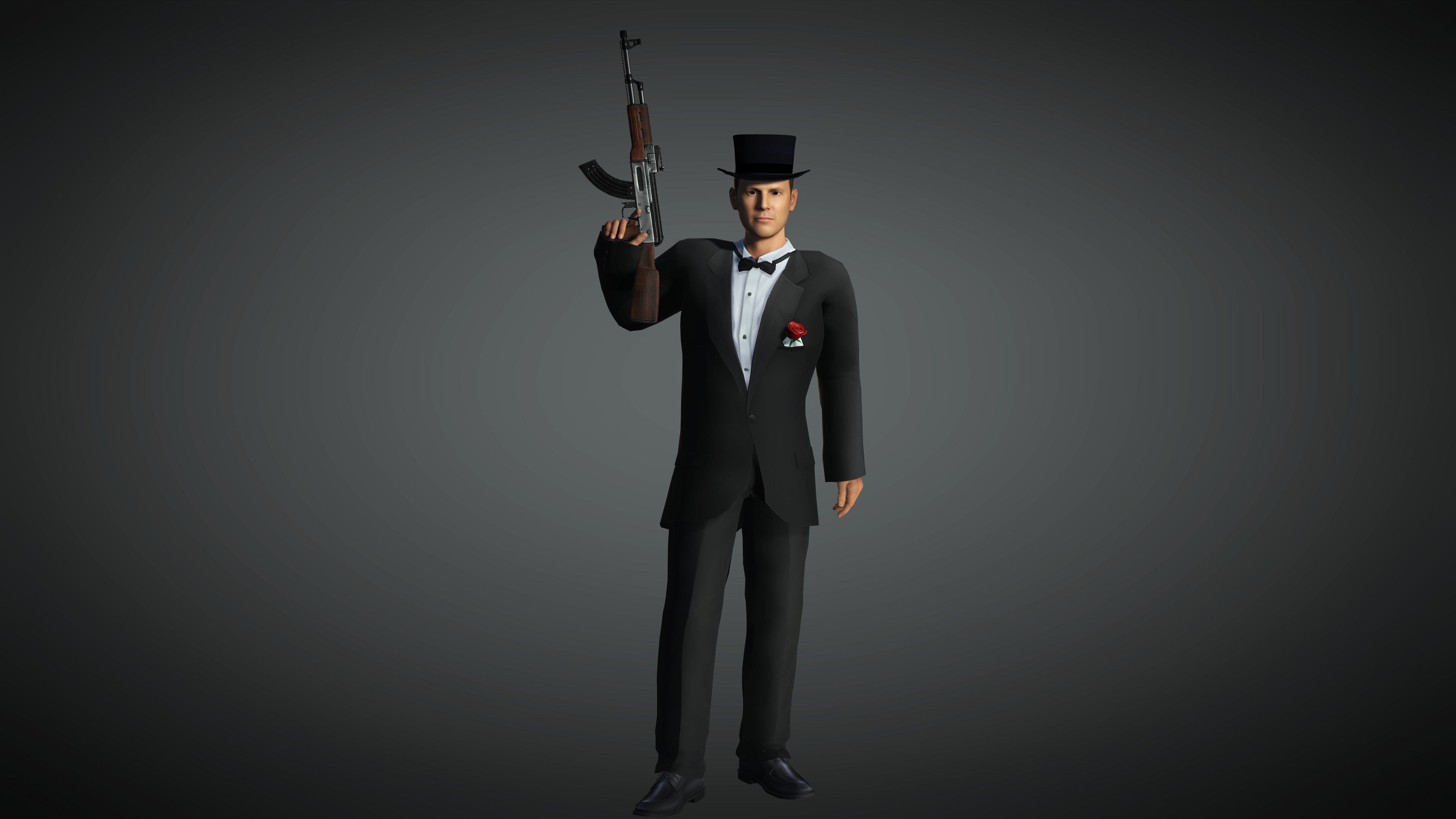 Realistic and Rigged Character-2 Game Ready 3D model_1