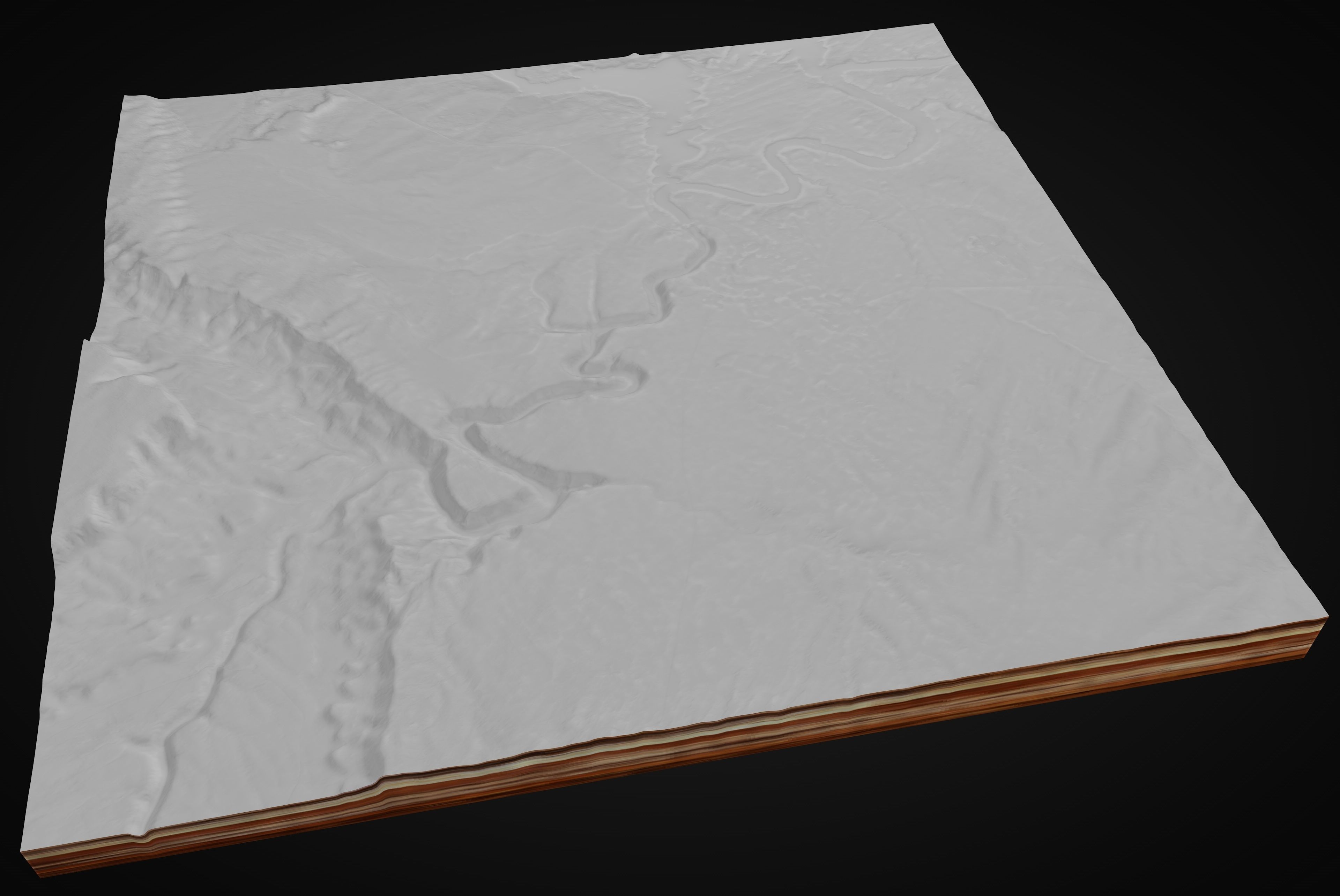 Grand Canyon 3D model_5