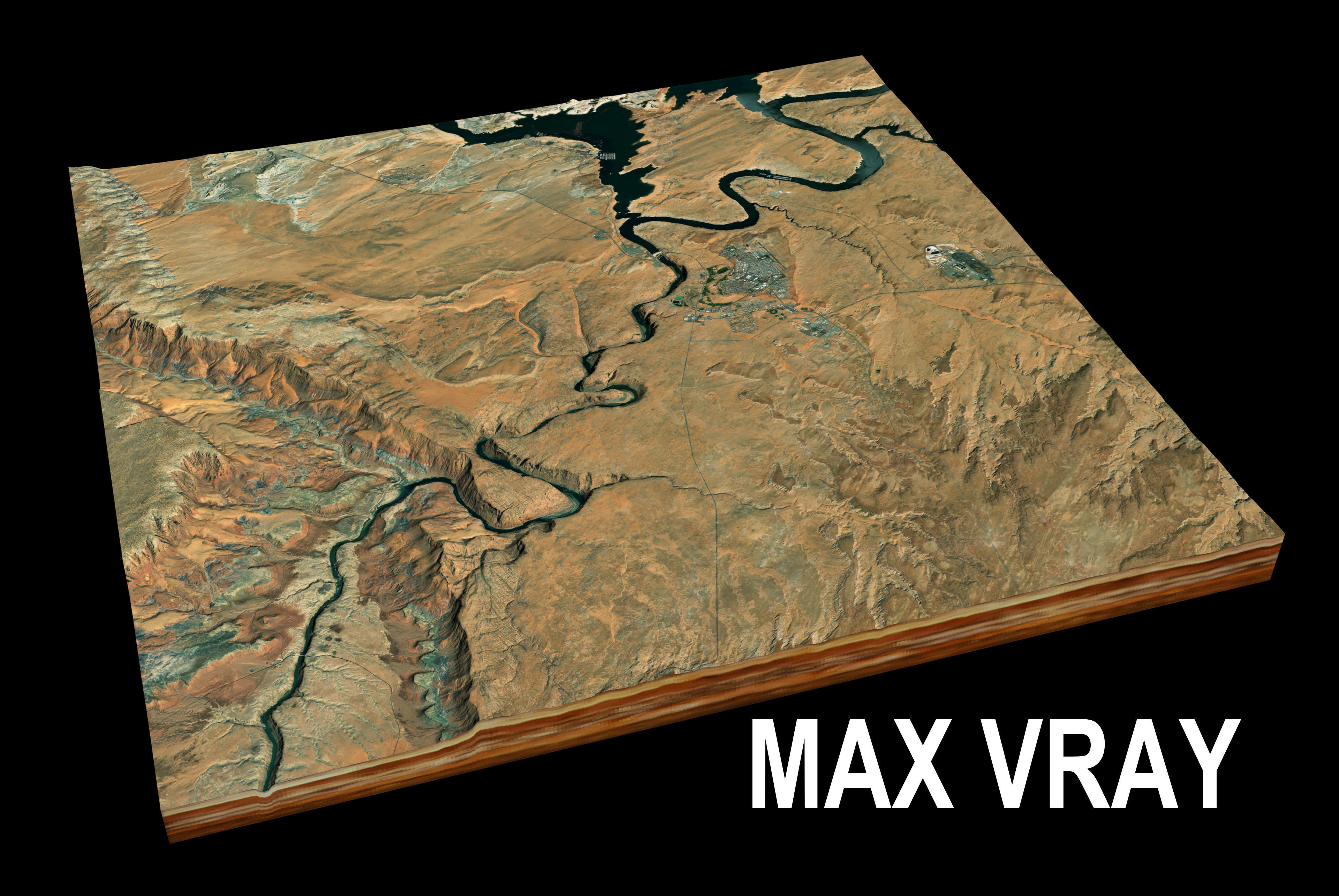 Grand Canyon 3D model_4